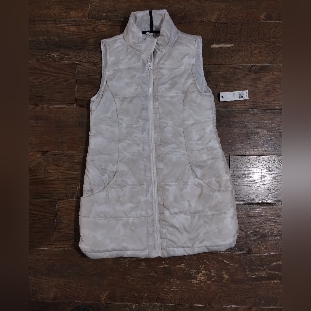 ZELOS packable puffer vest NWT